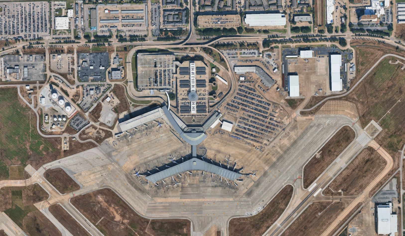 William P. Hobby Airport landside traffic simulation